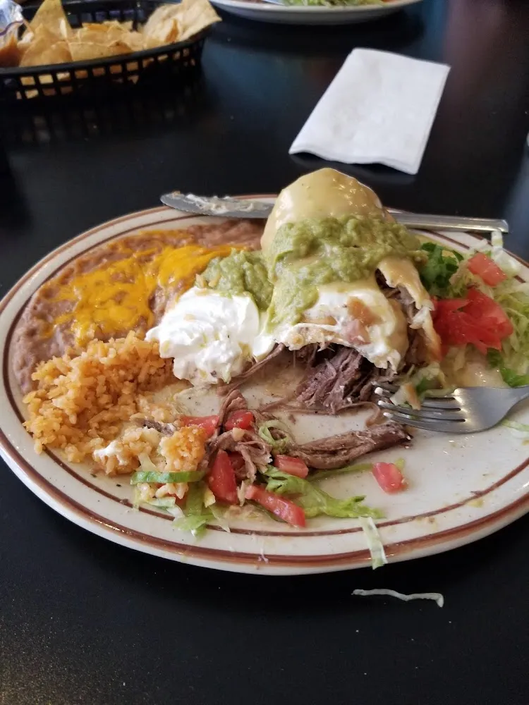 Combination Tostada Plate