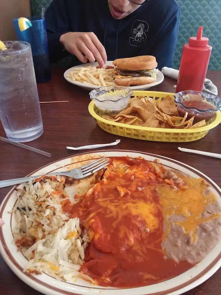 Red Chile Huevos Rancheros
